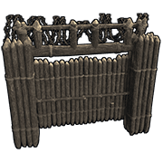 High External Wooden Gate High External Wooden Gate
