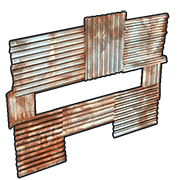 Metal Horizontal Embrasure Metal Horizontal Embrasure