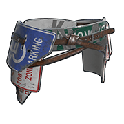 Road Sign Kilt Road Sign Kilt