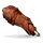 Human meat cooked